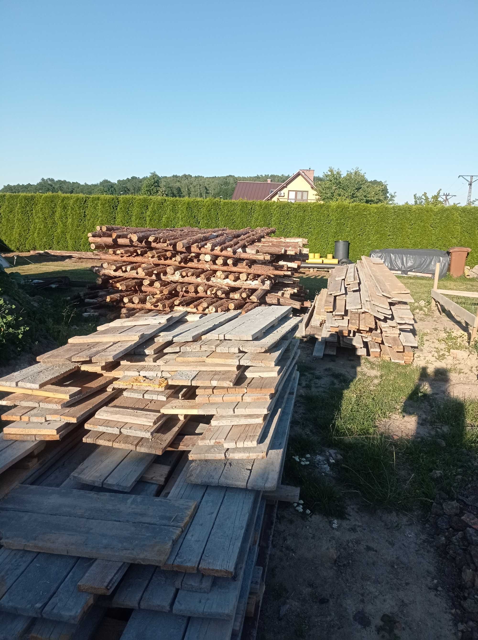 Deski szalunkowe i blaty budowlane-używane 1 raz