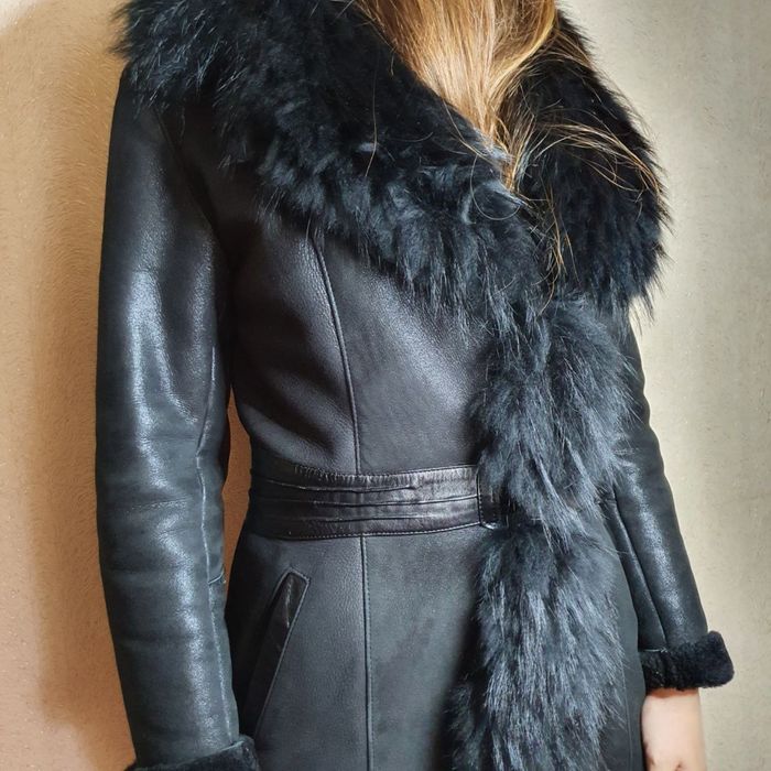 Дубленка натуральная, М, 44-46р.