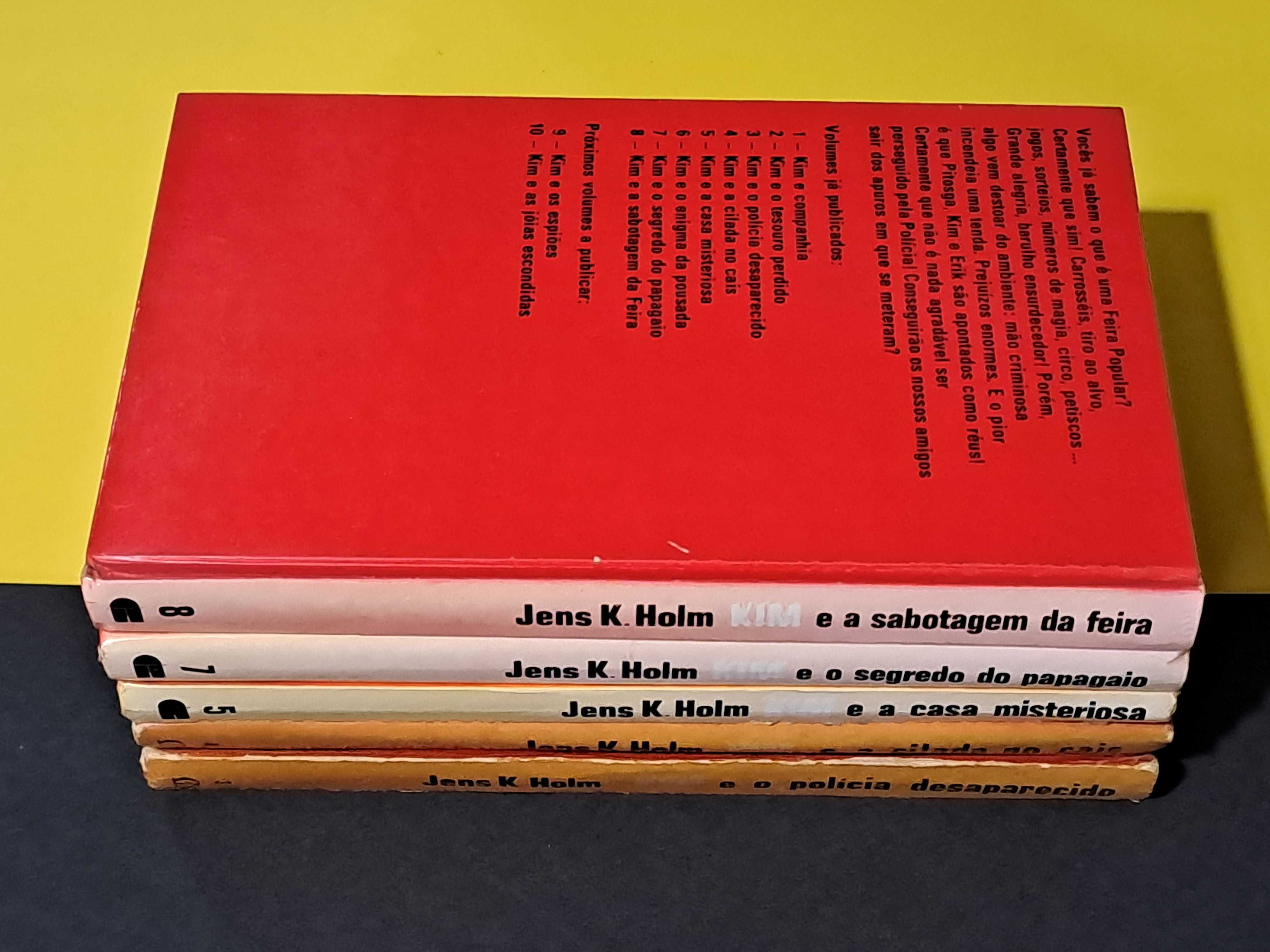 Jens K. Holm - Kim (Colecção de 5 volumes)