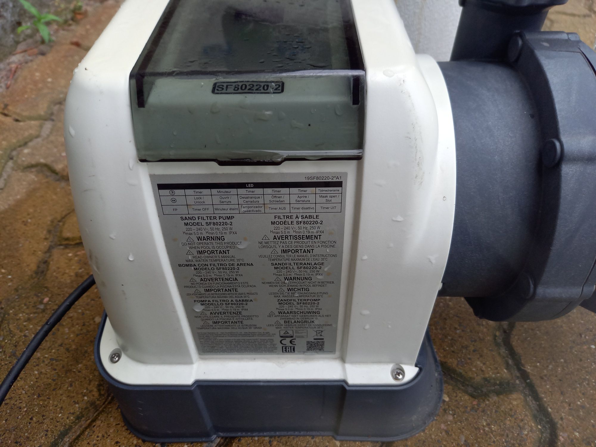 Pompa z filtrem piaskowym INTEX sf80220-2