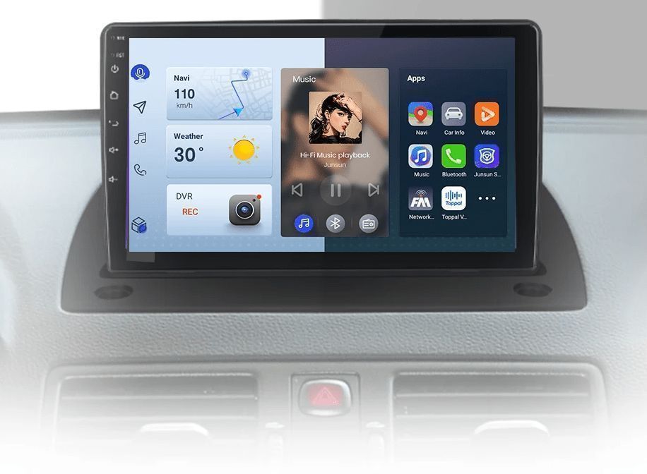 Nowoczesne radio Android do Volvo XC90 2004 - 2014, 6GB i 128GB