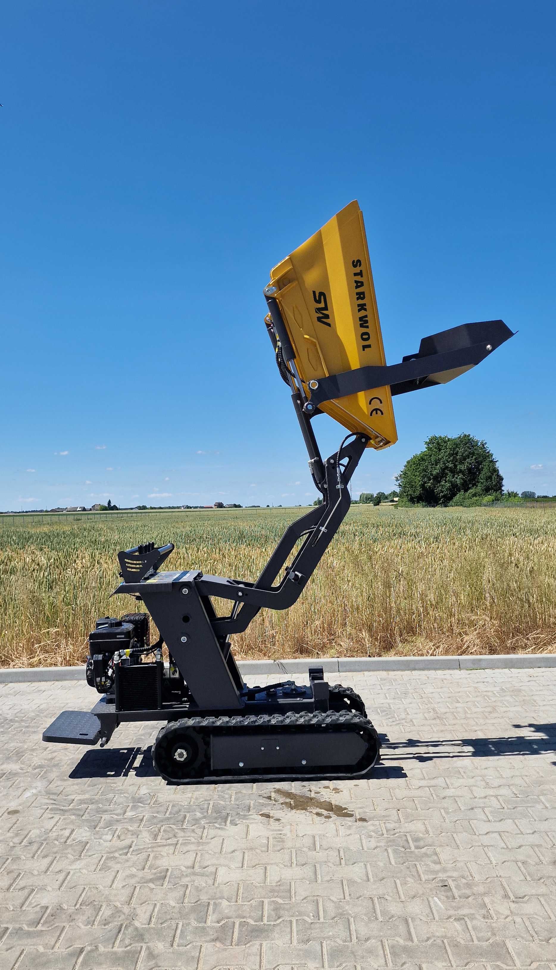 Taczka spalinowa wozidło Briggs & Stratton Udźwig 800 kg
