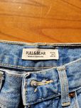 Calças de ganga azuis claras da Pull&Bear