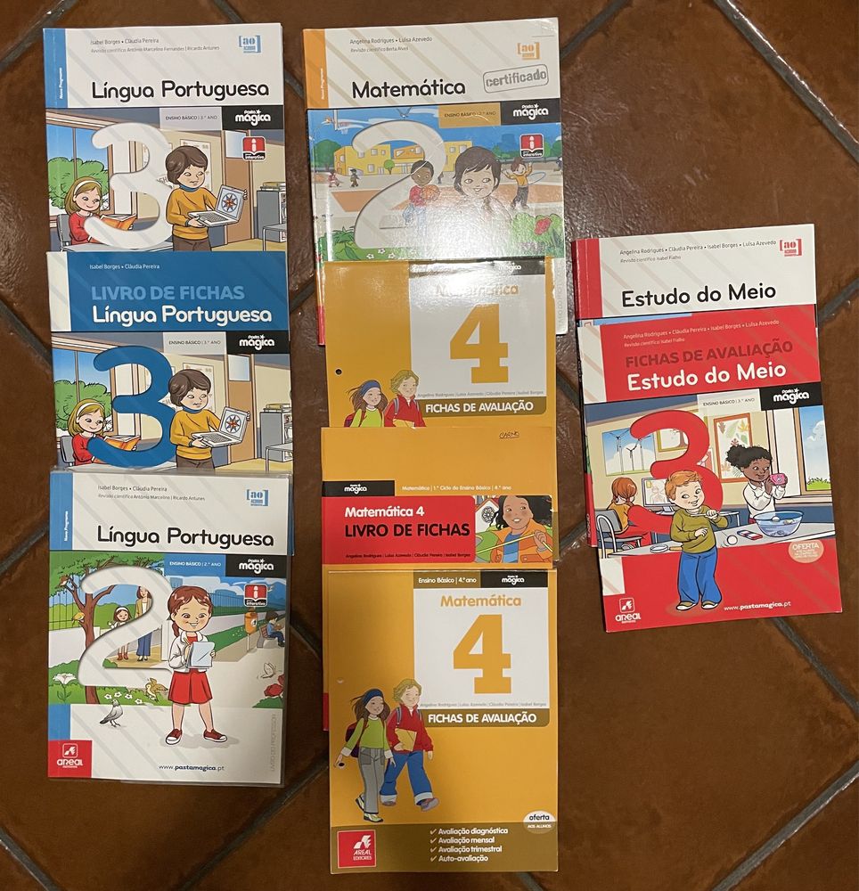 Coleção livros escolares - BAIXA DE PREÇO