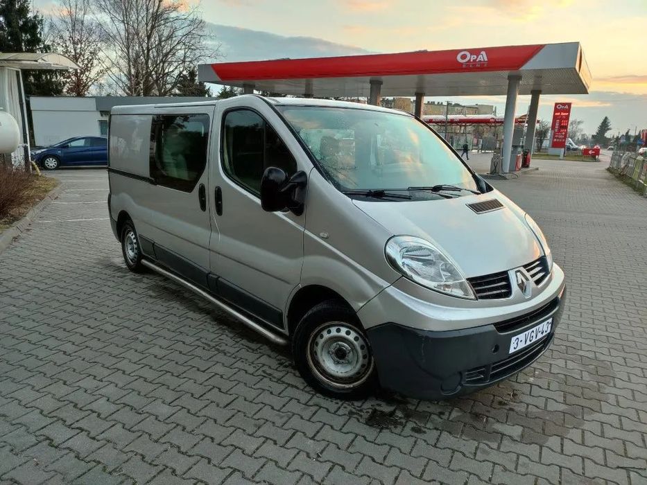 Opel Vivaro LIFT, 6-osobowy, klima, dubel kabina, brygadówka