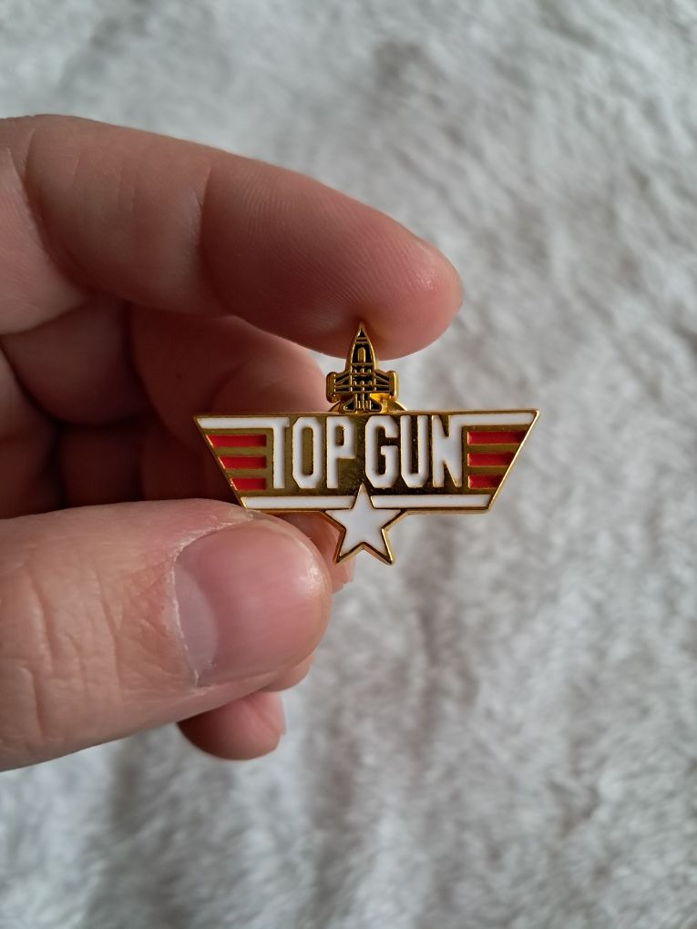 Orginal Top Gun przypinka