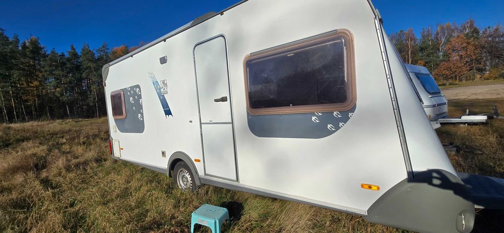 Przyczepa kempingowa KNAUS zarejestrowana