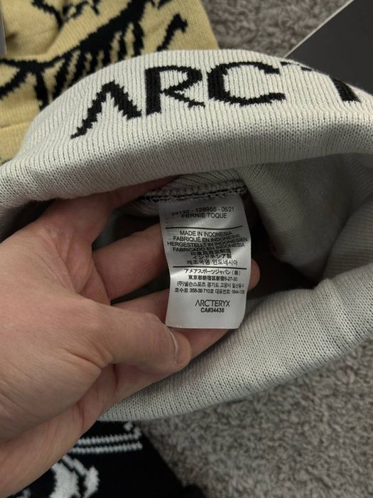 Шапка Arcteryx чорна/ чоловіча шапка арктерікс/ шапка на зиму/ зимня