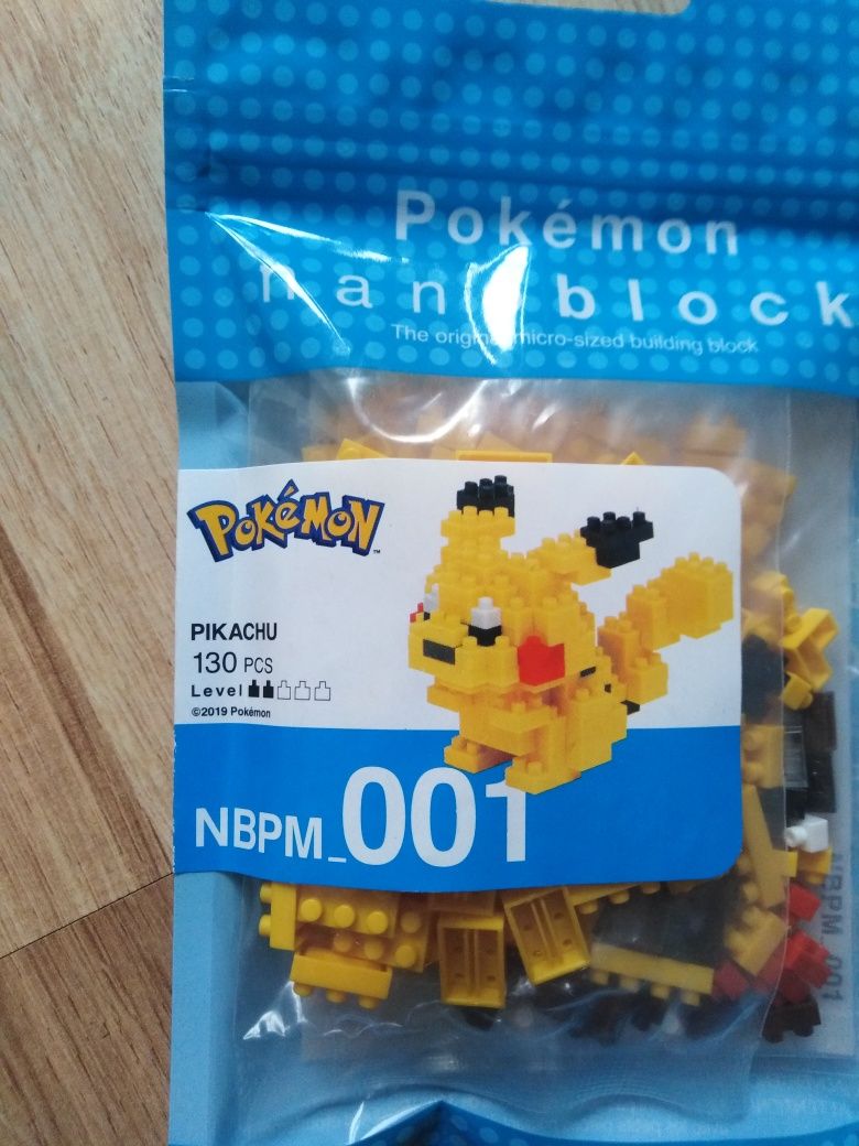 Klocki nanoblock Pokemon Pikachu