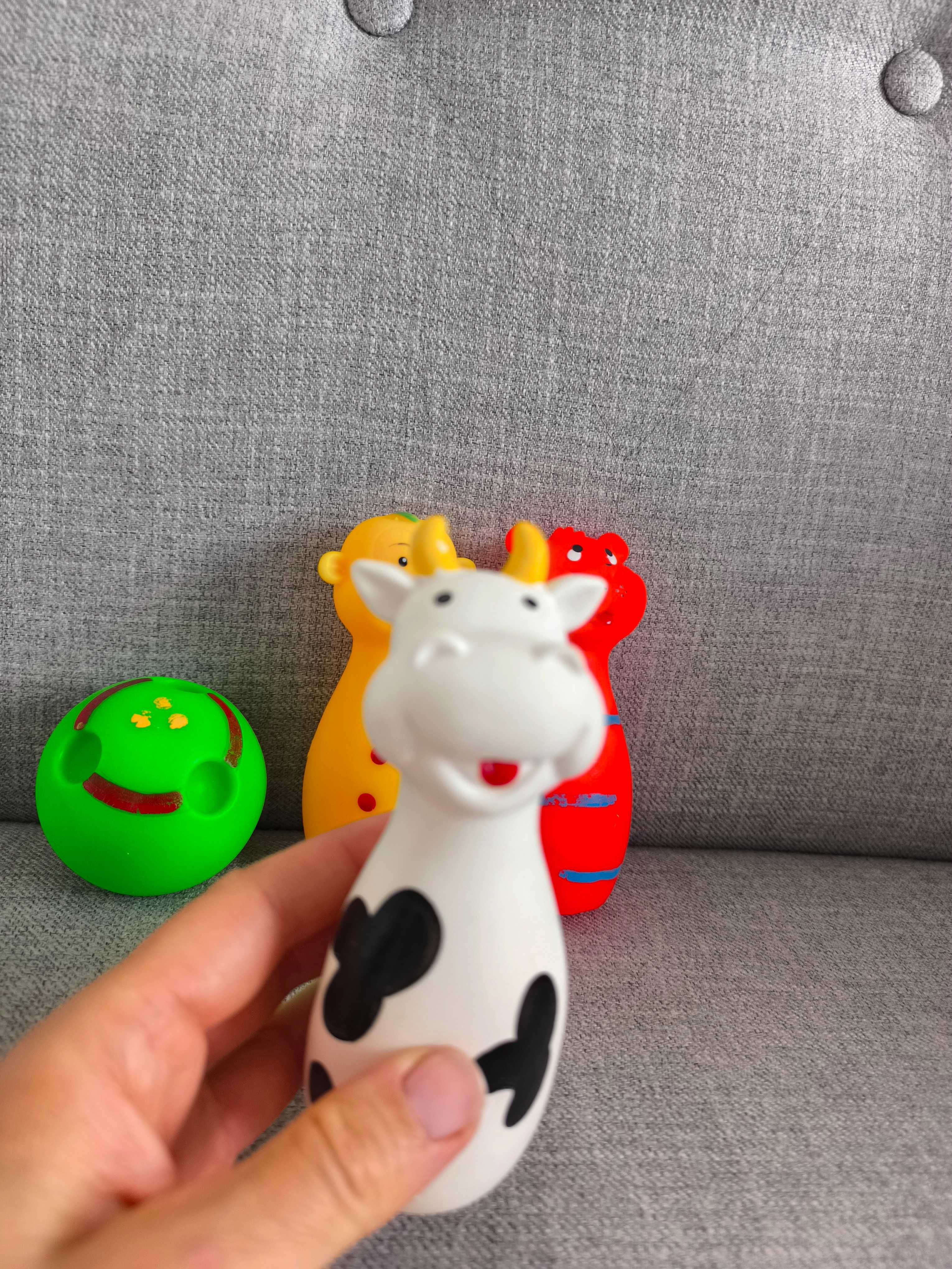 Gumowe kręgle dla niemowląt Hencz Toys
