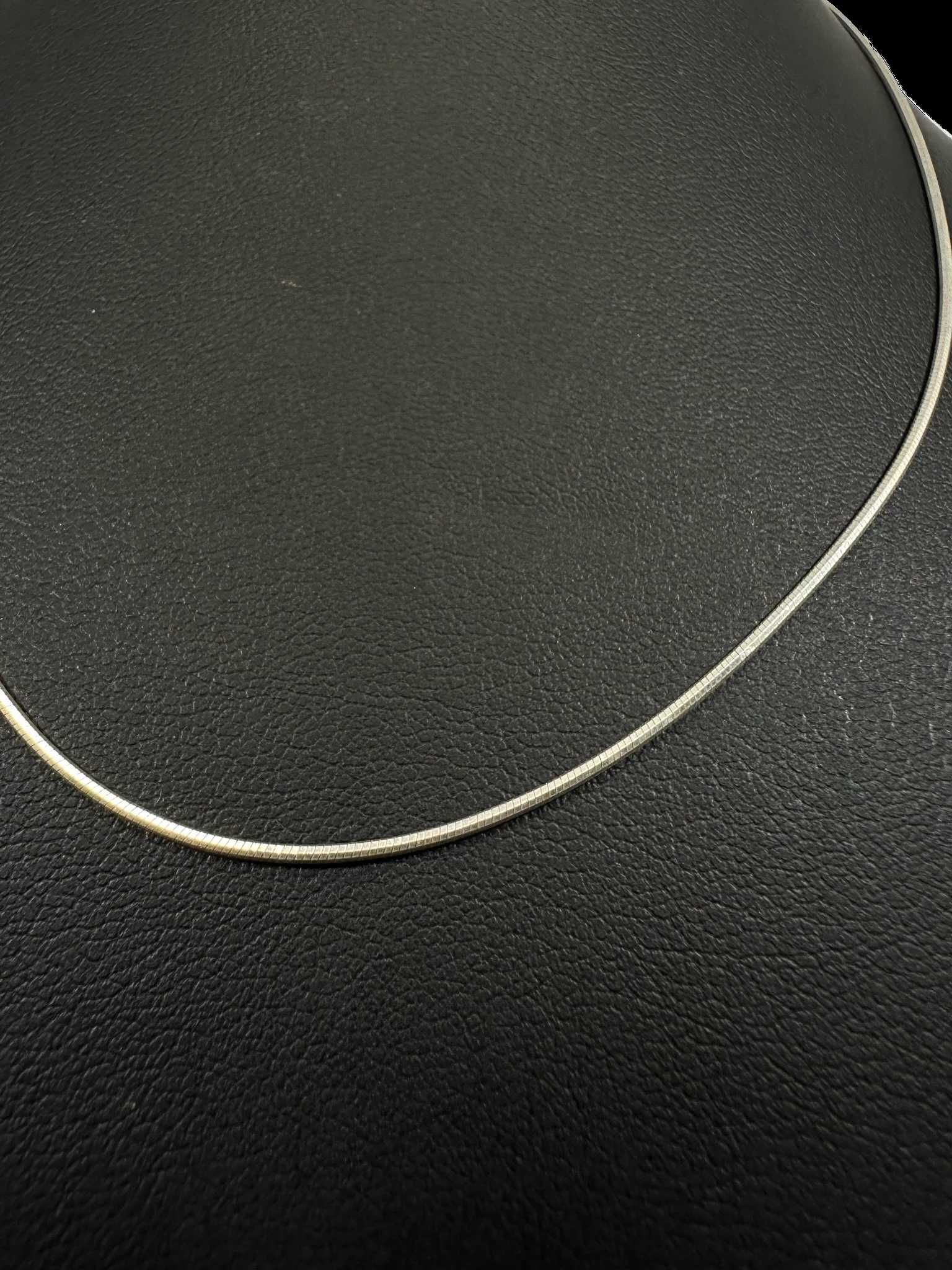 Klasyczny srebrny łańcuszek Splot żmijka 3,1G 925