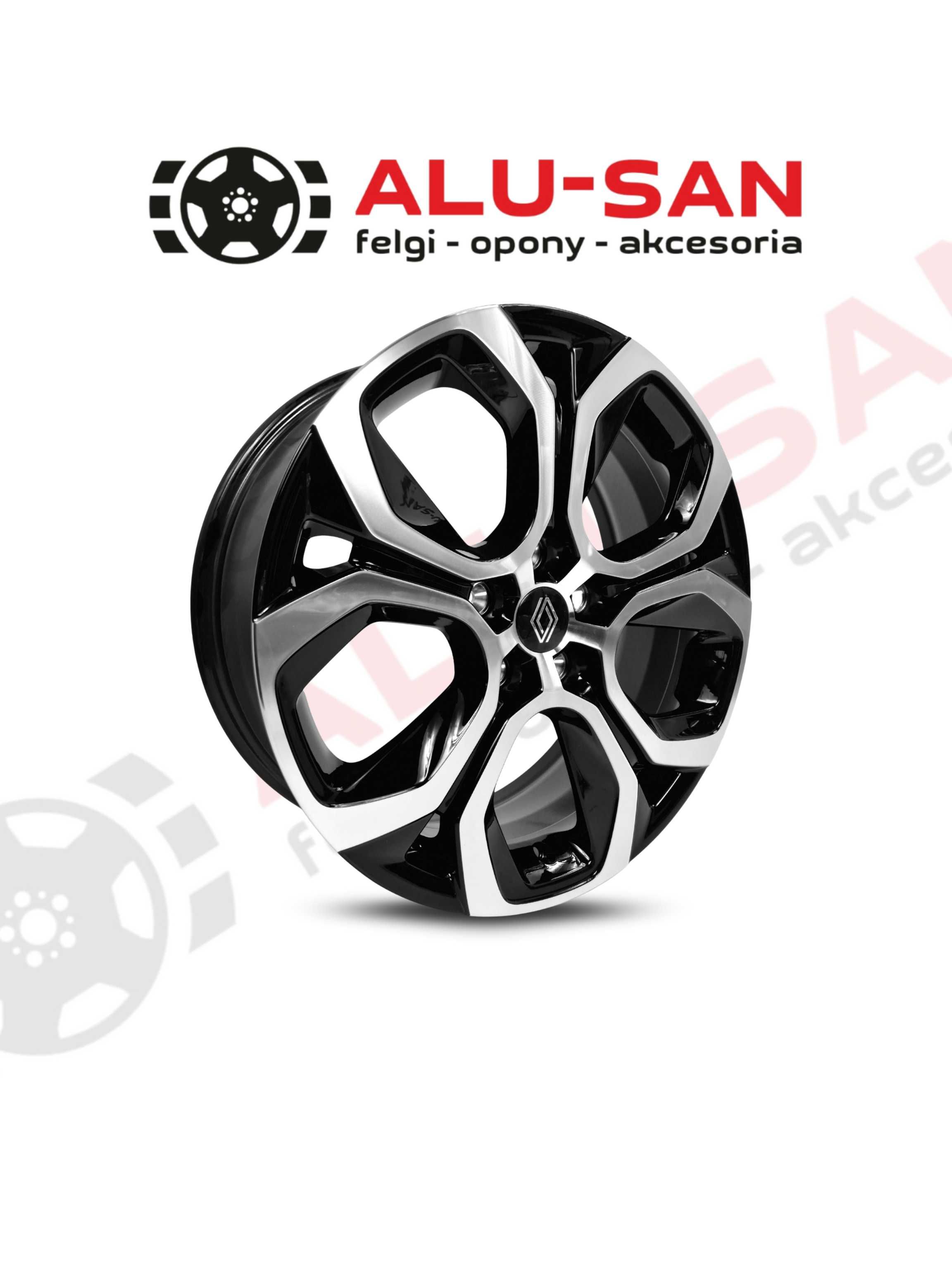 NOWE Alufelgi RENAULT 18" E-TECH Symbioz Megane Captur Koleos Kadjar