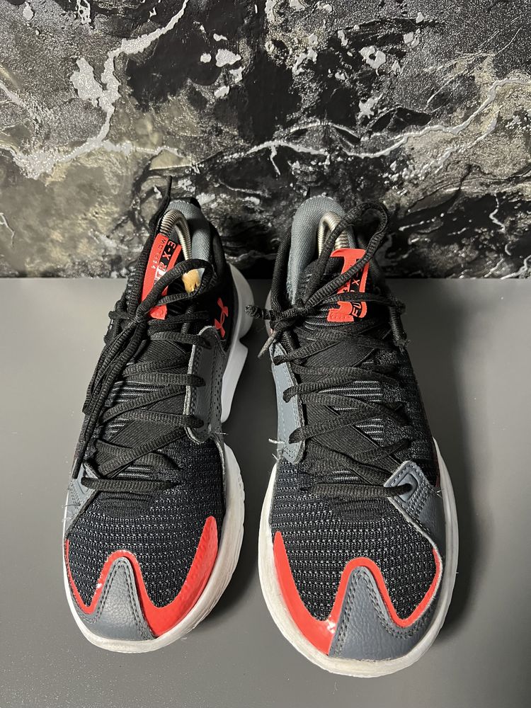 Кросівки чоловічі Under Armour Flow Futr x3 Grey Red 40р