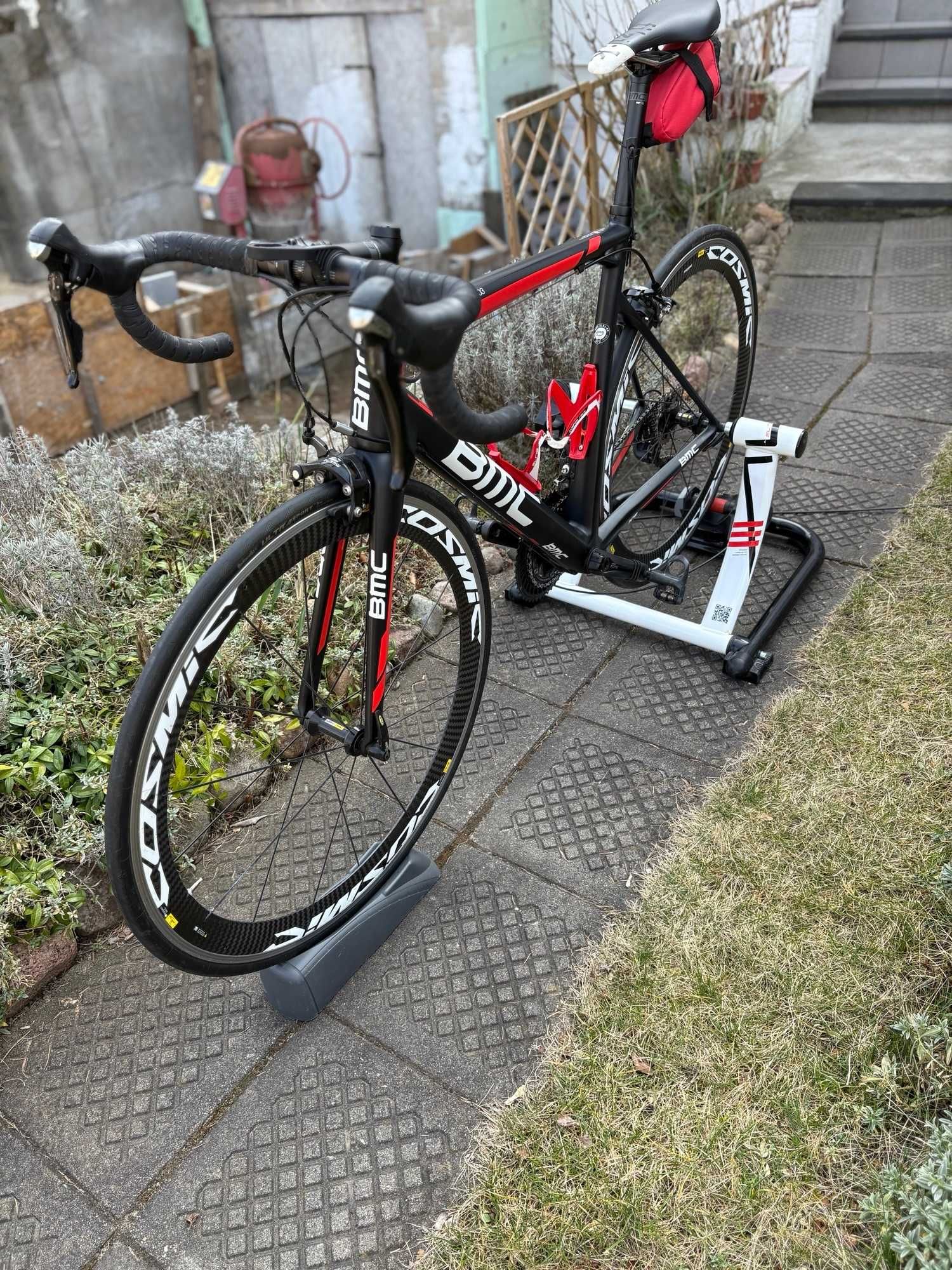 BMC Teammachine SLR03 54 rower szosowy, koła COSMIC, licznik GARMIN520