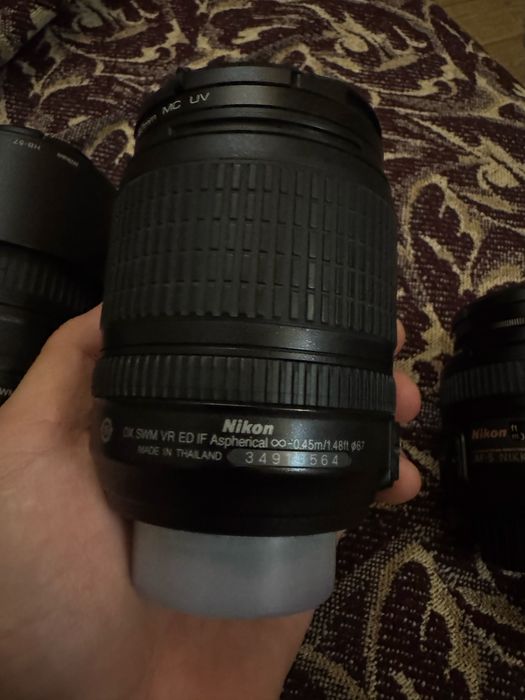 Обʼєктиви Nikon(ідеальний стан)