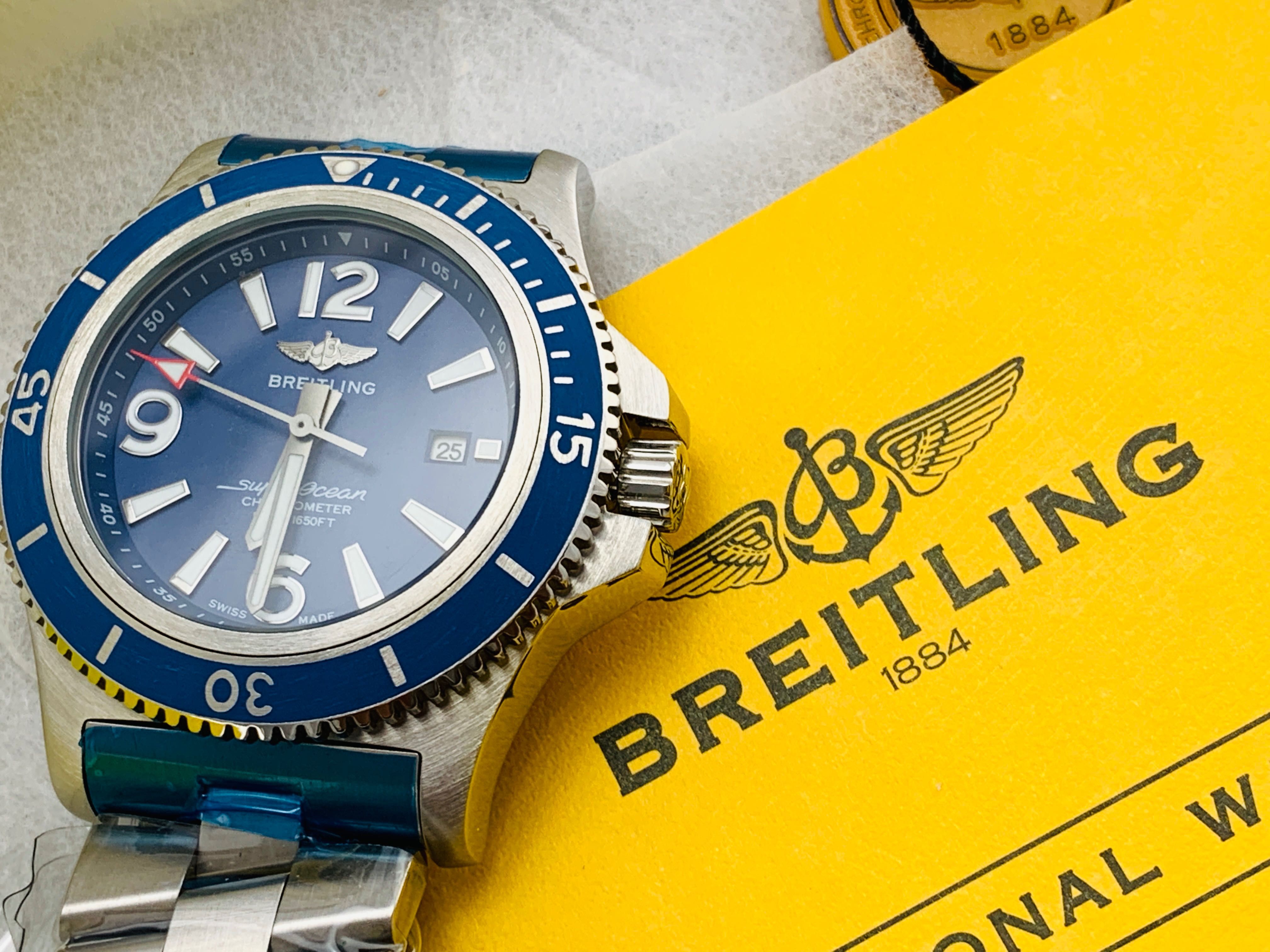 Breitling super ocean superocean navitimer datejust submariner