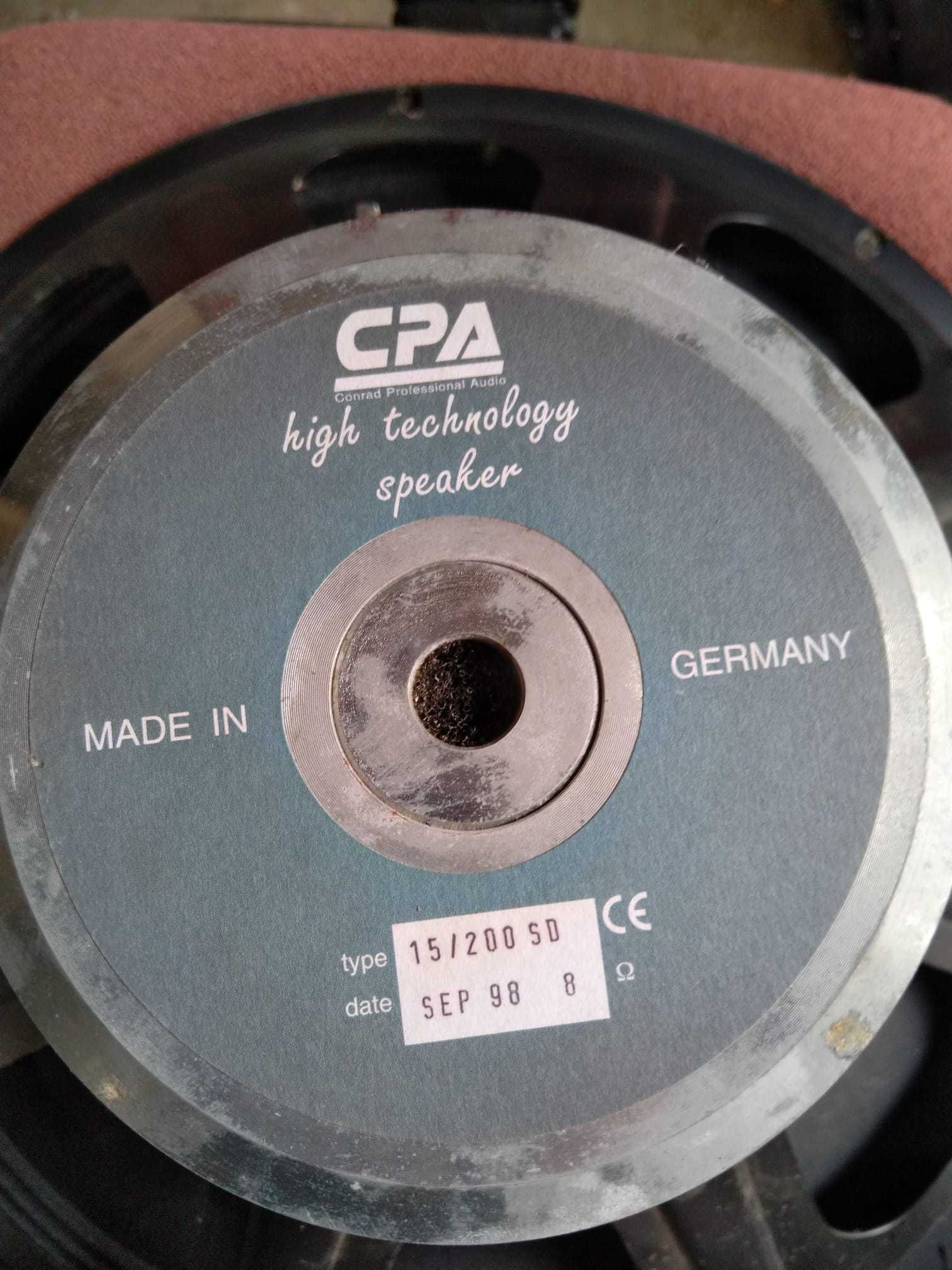 1. głośnik Electro U.S.A Voice SH-1502ER    1. CPA.  GERMANY
