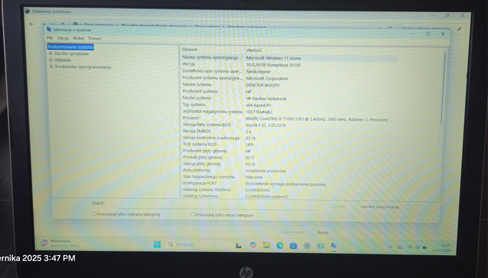 HP Pavilion 14-al119na, Windows 11 Home 
HP Pavilion – 14-al119na