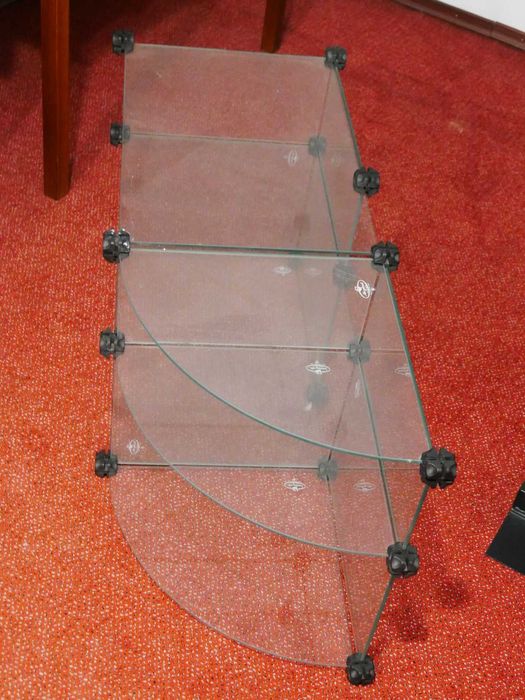 sprzedam składaną szafkę ze szkła hartowanego