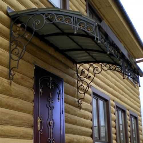 На ЗАКАЗ навес над входом от производителя