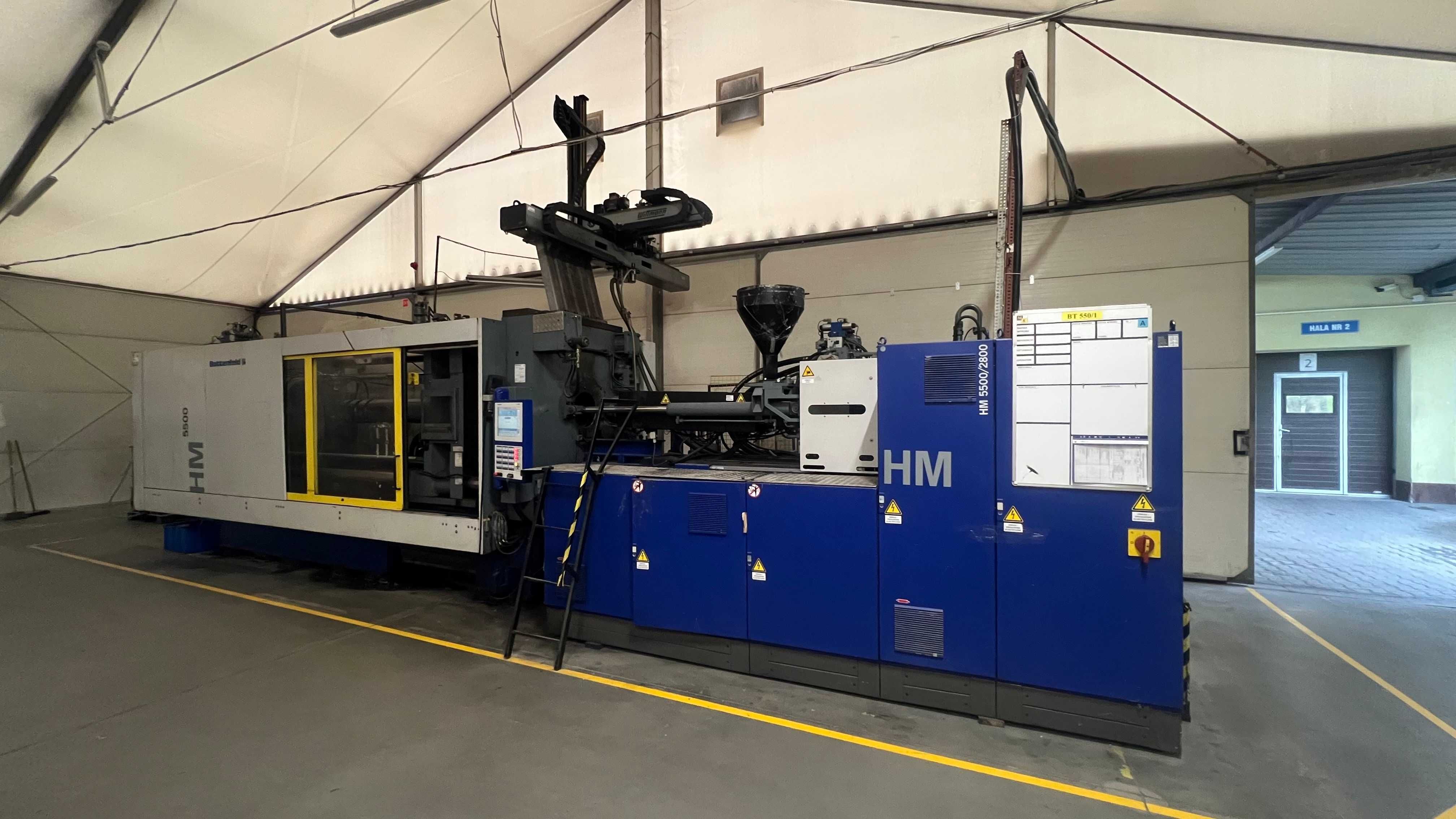 Wtryskarka Battenfeld HM - SO 5500 - 2800 B6