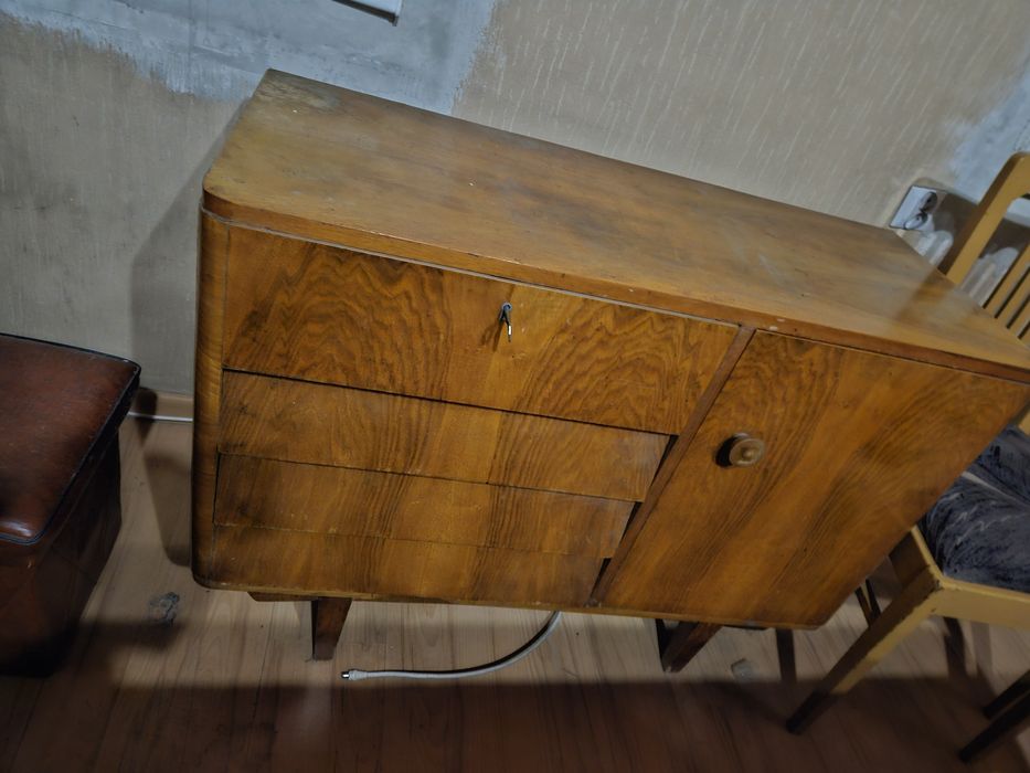 Komoda PRL sekretarzyk