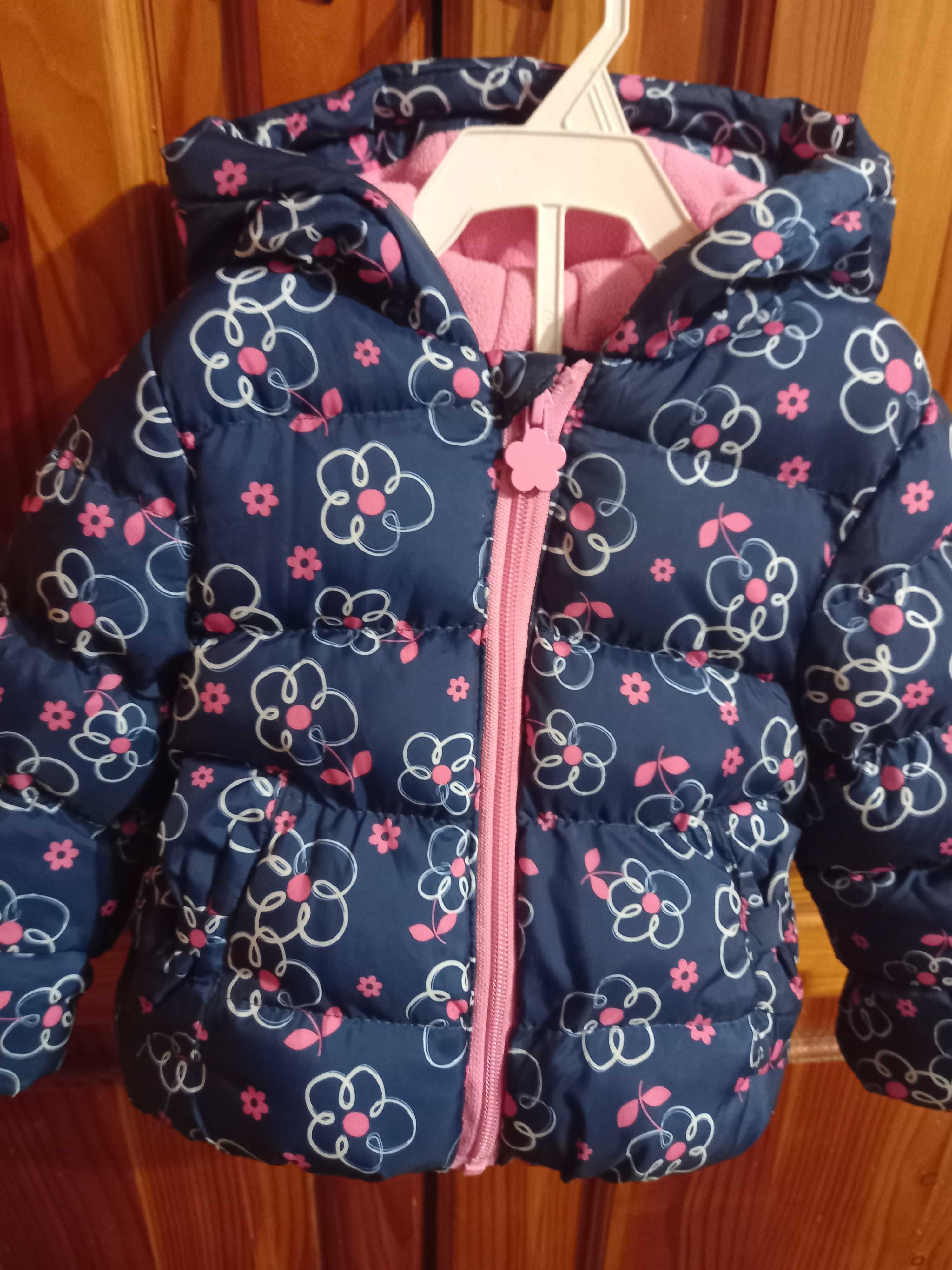 Дуже тепла курточка для дівчинки 9-12 місяців