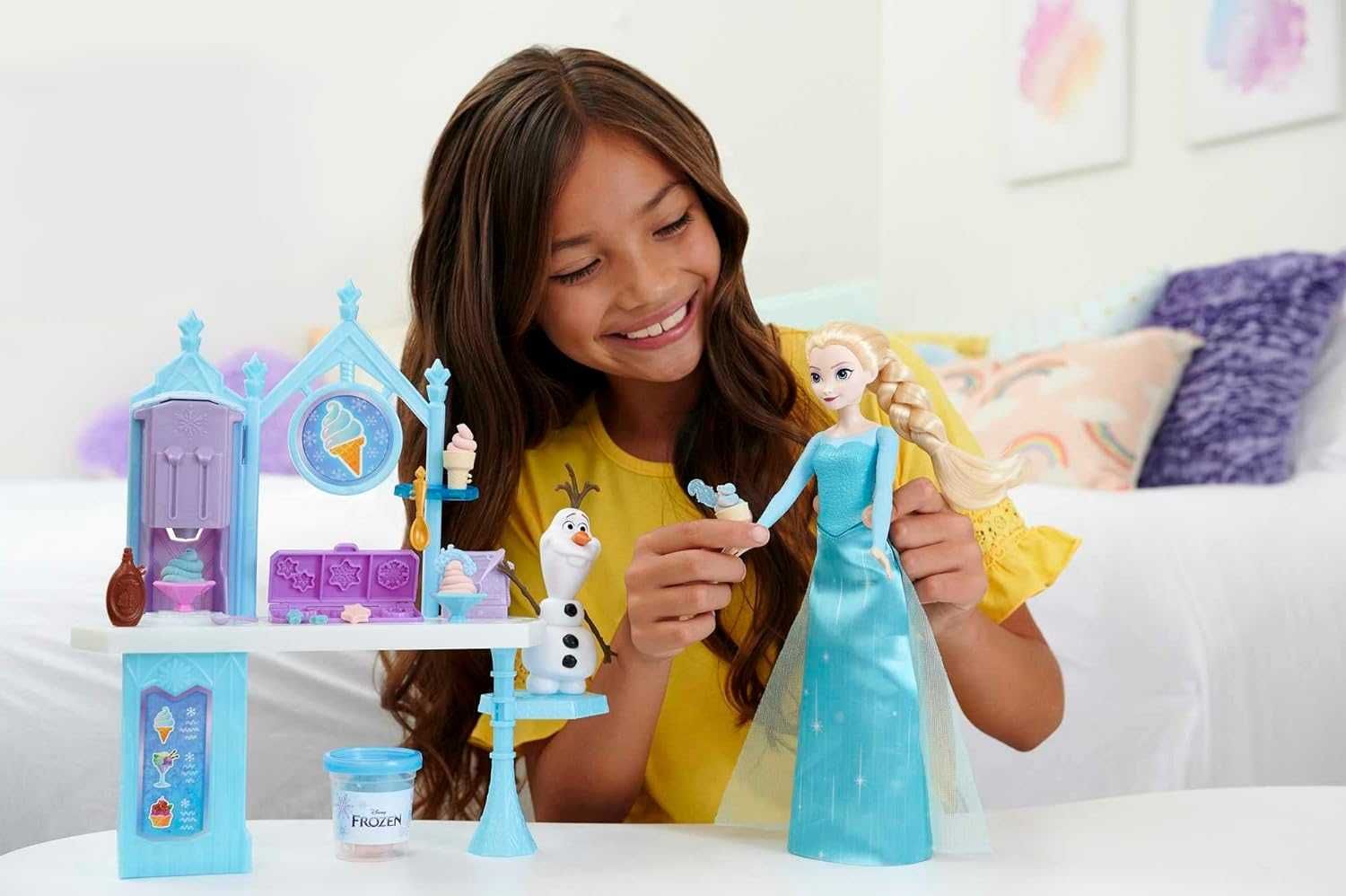 Frozen Dessert набор кукла Эльза и Олаф Elsa Olaf HMJ48 Mattel Disney