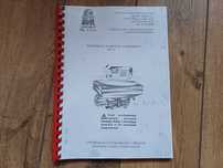 Tabele, katalog rozsiewacz nawozów NO53 Agromet Brzeg - Tabela, N-053