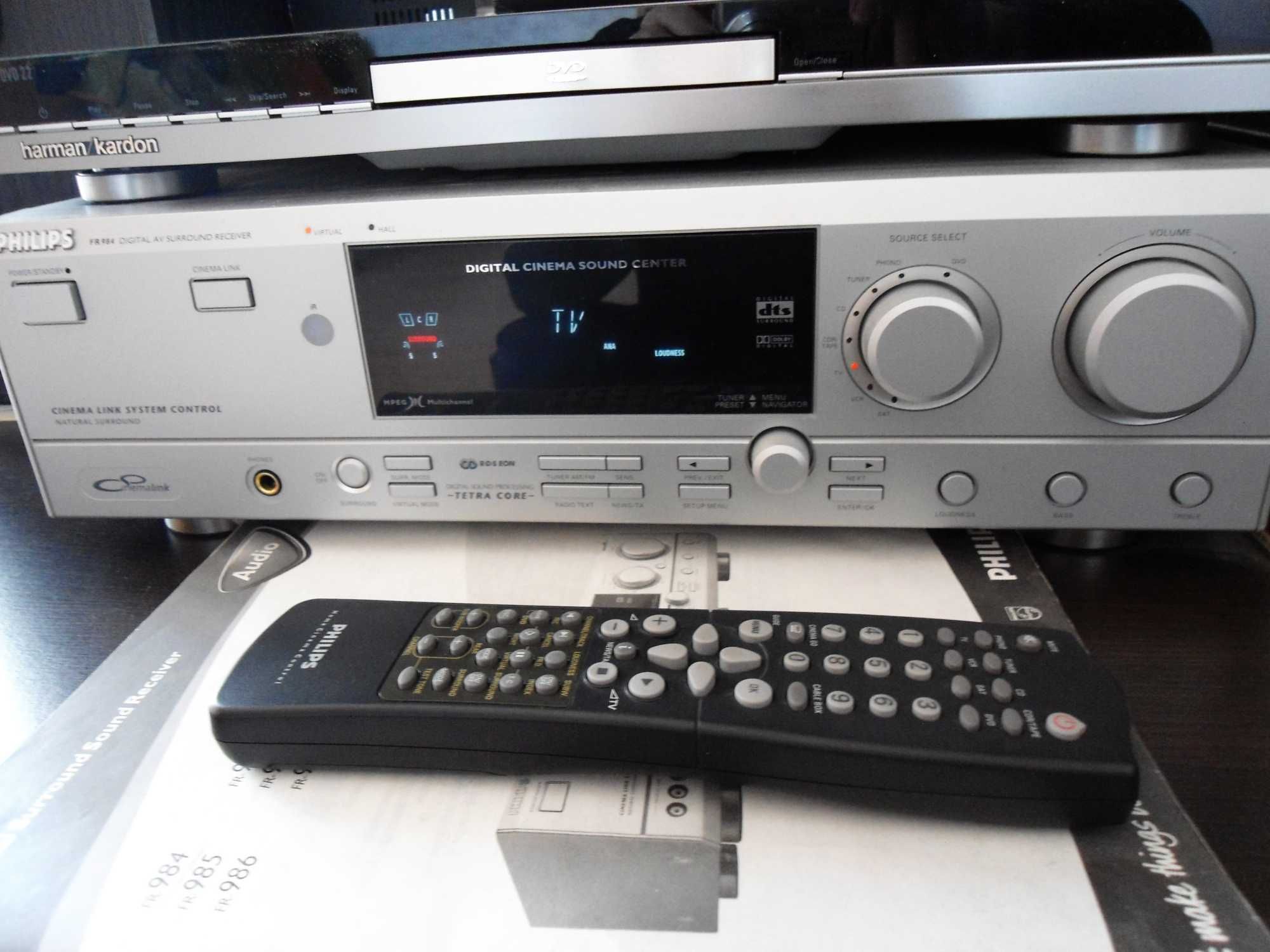 Philips FR984 amplituner kina domowego z pilotem