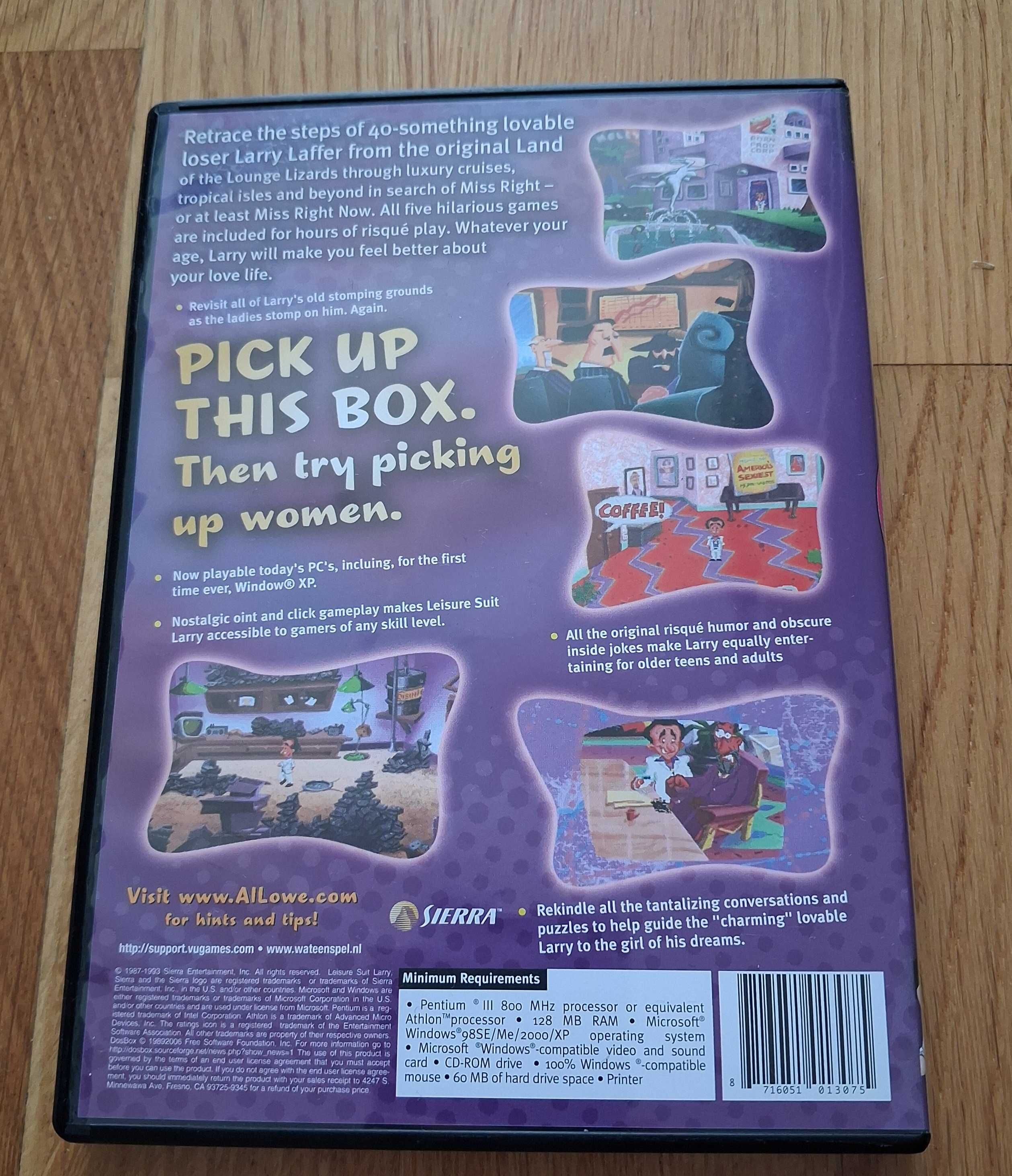 Leisure Suit Larry Collection PC CD - 5 gier
