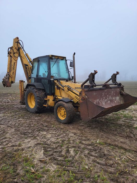 Koparko ładowarka Ford 655 C w oryginale