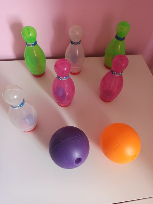 Jogo boliwg plástico