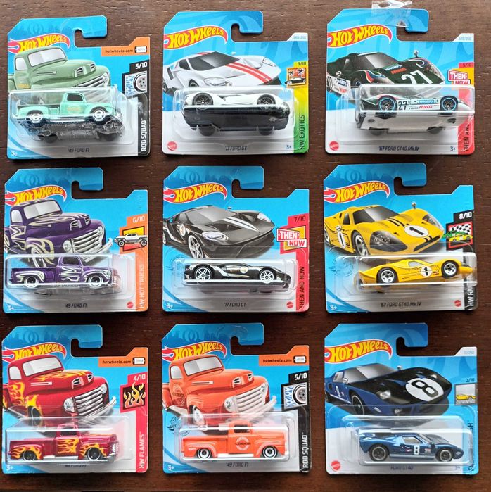 Hot Wheels Novos. Vários, Mainline. Escala 1/64
