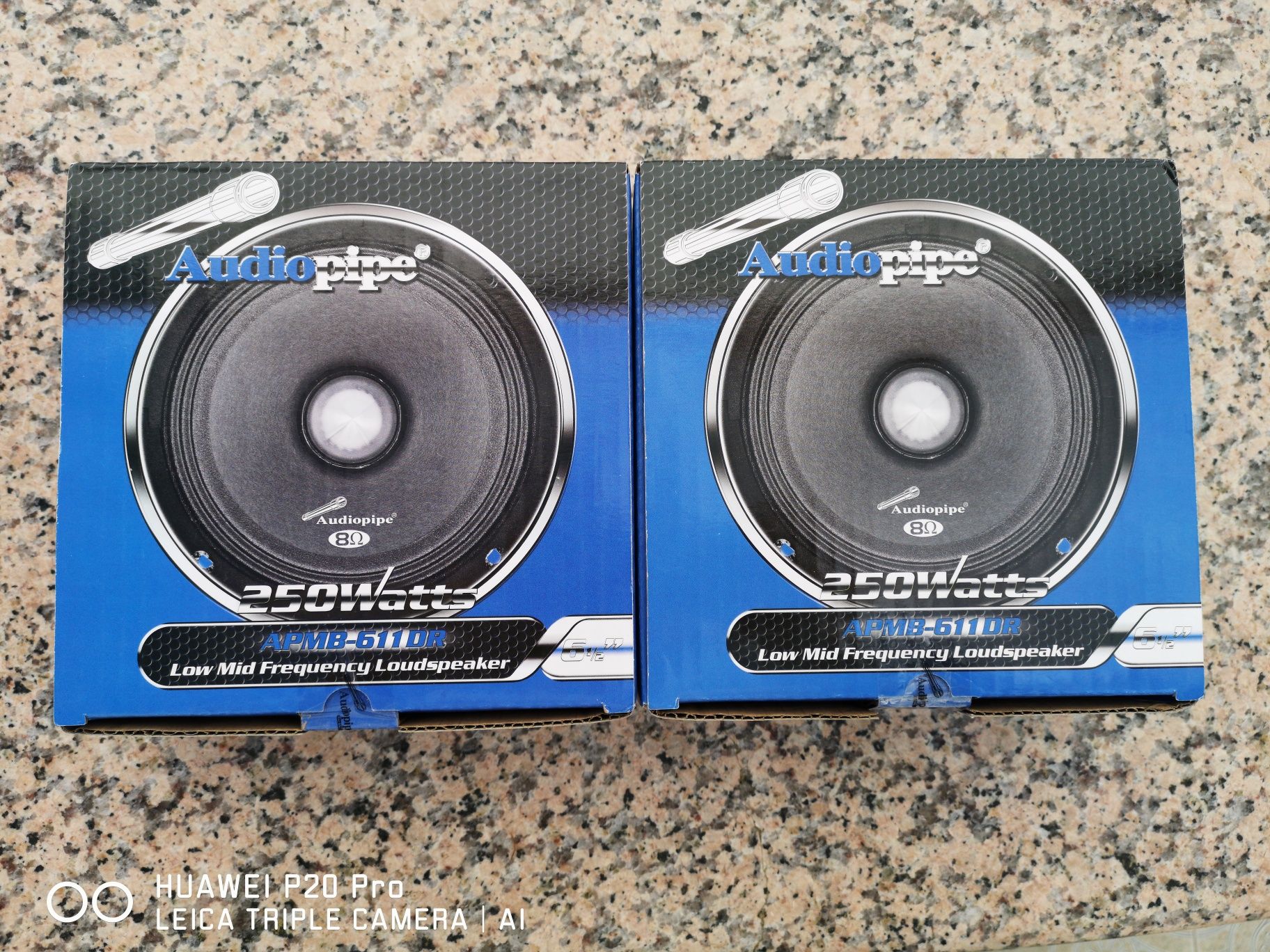 Colunas de frequência Média Audiopipe APMB-611DR - 17cm