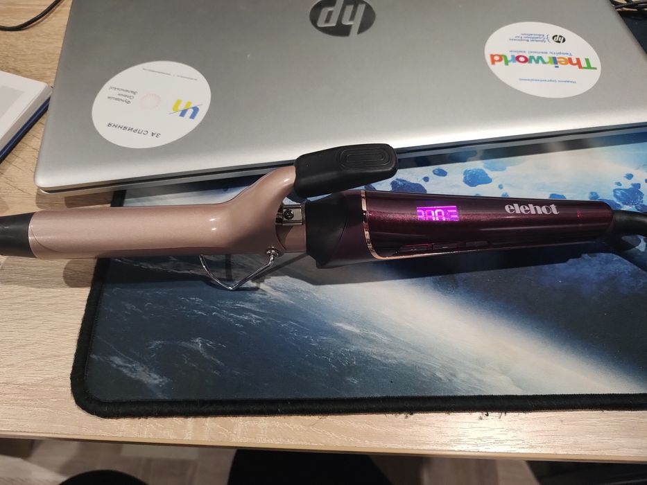 Плойка-щипці керамічні Elehot NMZ2902