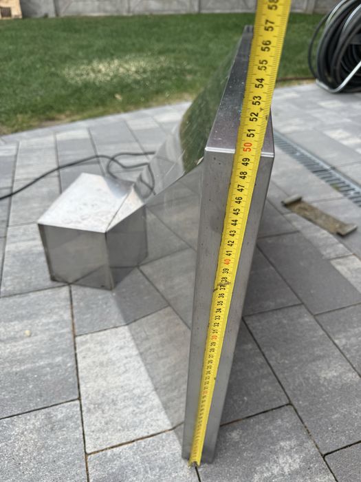 Okap POLAR ze stali nierdzewnej 90x50