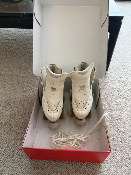 Patins artísticos 4 rodas Edea Esordio tamanho 210 + mochila