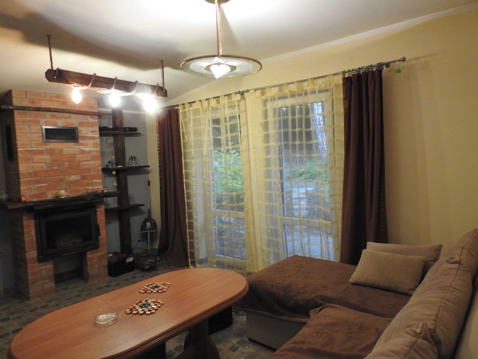 Domek całoroczny  z kominkiem