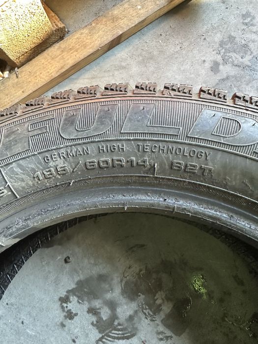 2x opony zimowe 185/60R14 Fulda Montero 3 cena za parę 7mm 2020