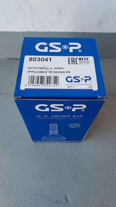 Przegub zewnętrzny GSP 803041 zestaw NOWY