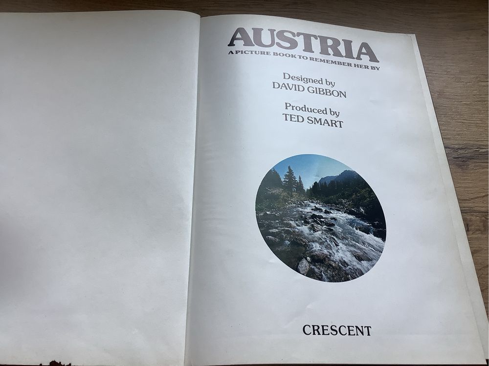 Austria album fotograficzny w jezyku angielskim
