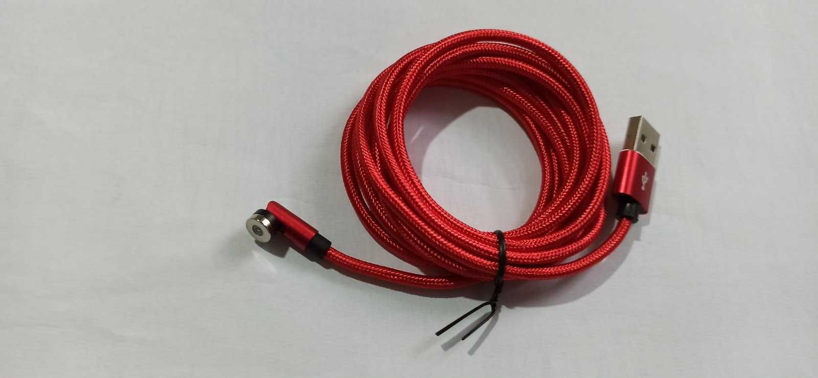 Магнітний ПОВОРОТНИЙ USB кабель для зарядки FLOVEME