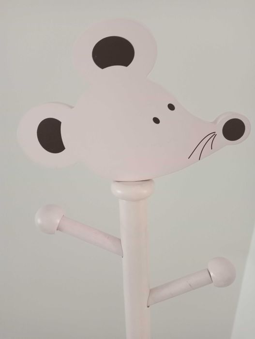 Cabide criança rosa