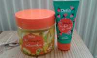 Galaretka do mycia ciała+ Sorbet do rąk Delia+ myjka Motyl+ GRATISY!!!