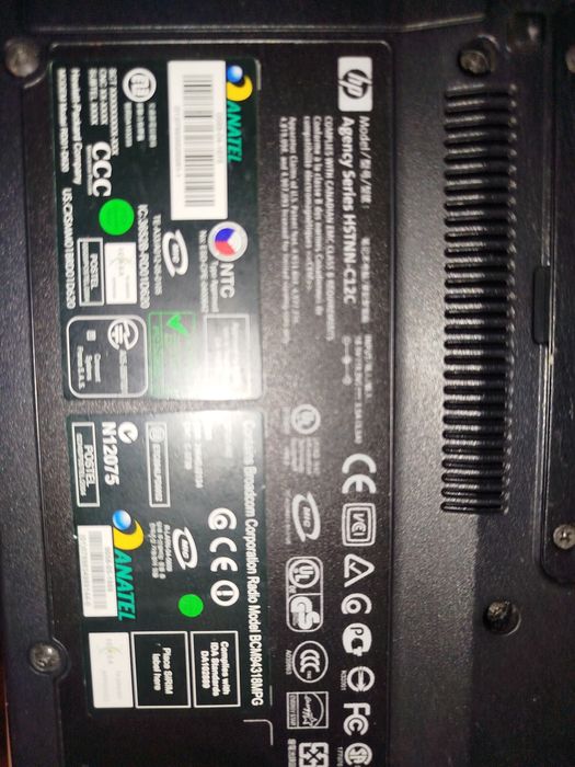 Ноутбук Hp compaq nx6125