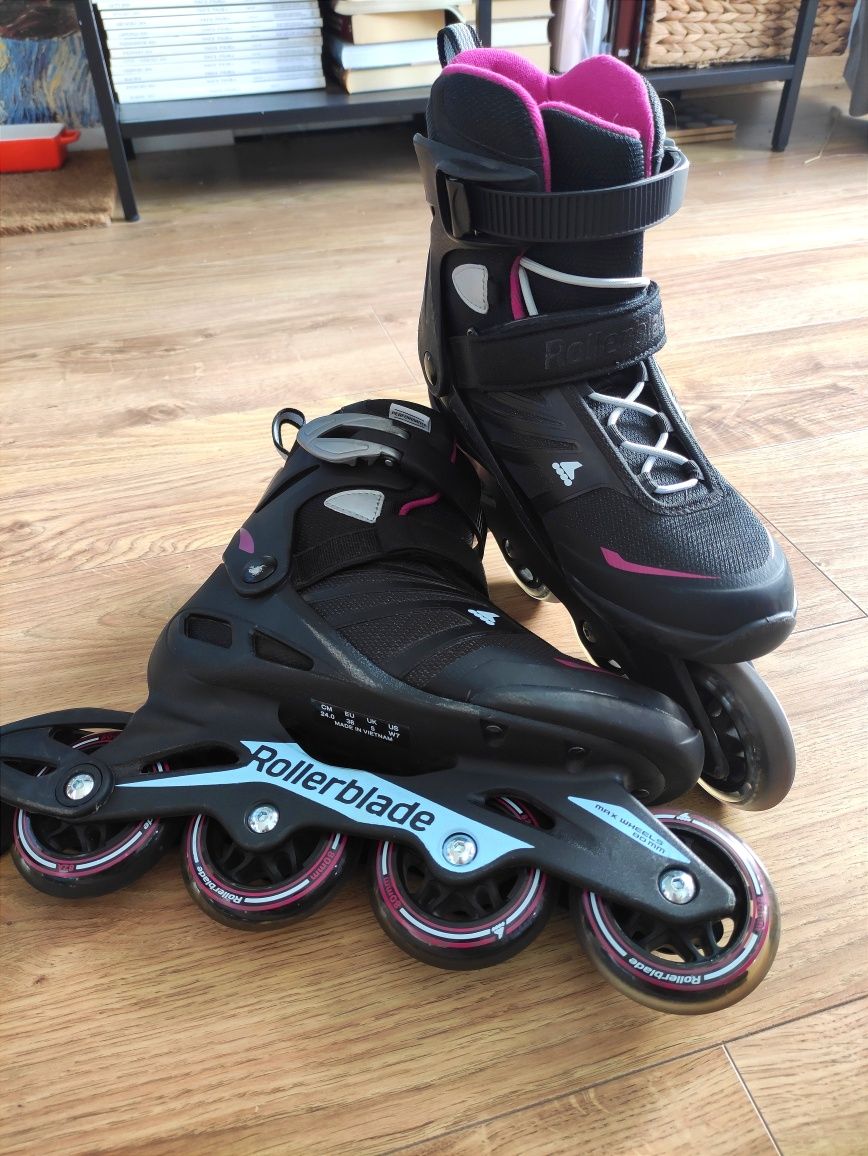 Rolki damskie Rollerblade Spiritblade rozm. 38 (24cm) 80mm/82a