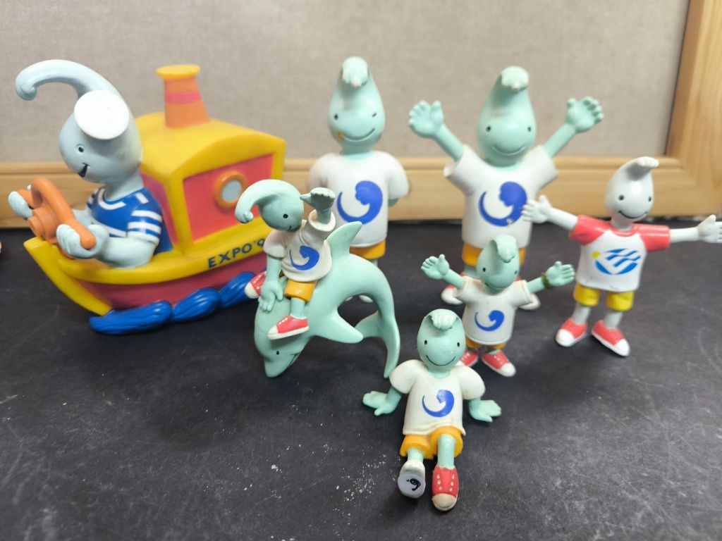 Boneco mascote Gil expo 98 (5ud)