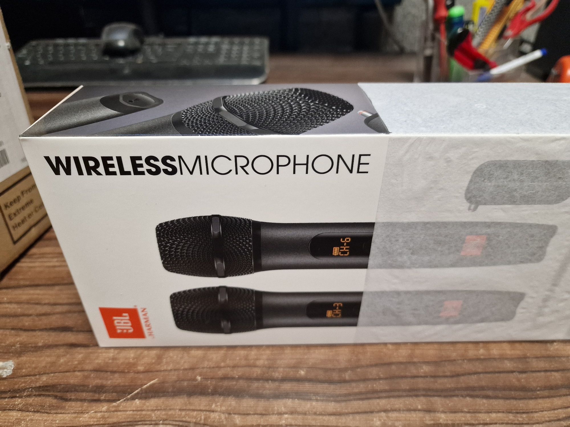 Mikrofony JBL Wireless Microphone - NOWE- ZAPAKOWANE fabrycznie