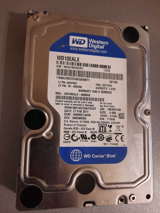 Жесткий диск 1 тб western digital